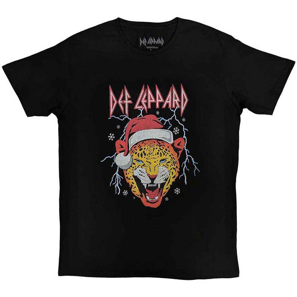 DEF LEPPARD デフレパード (デビュー 45周年 ) - 【クリスマス限定】Holiday Leppard / Tシャツ / メンズ - PGS